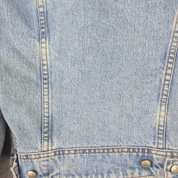 Big Star Large Jean Jacket Faded And Worn Vibe - Picture 9 of 9